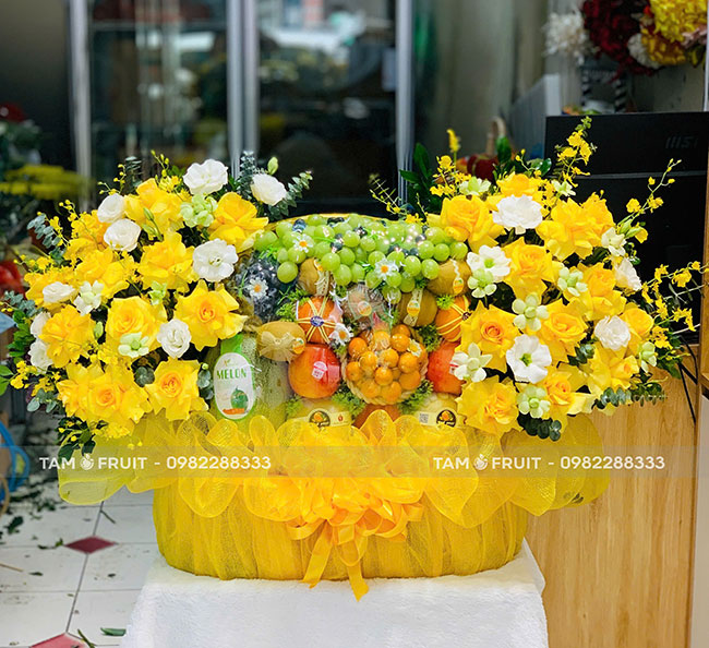 Giỏ Trái Cây Kính Lễ – Món Quà Thành Tâm giỏ trái cây kính lễ