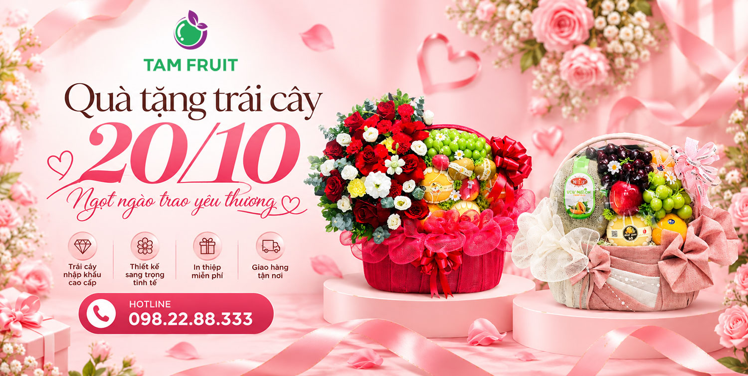 Giỏ Hoa Quả Nhập Khẩu